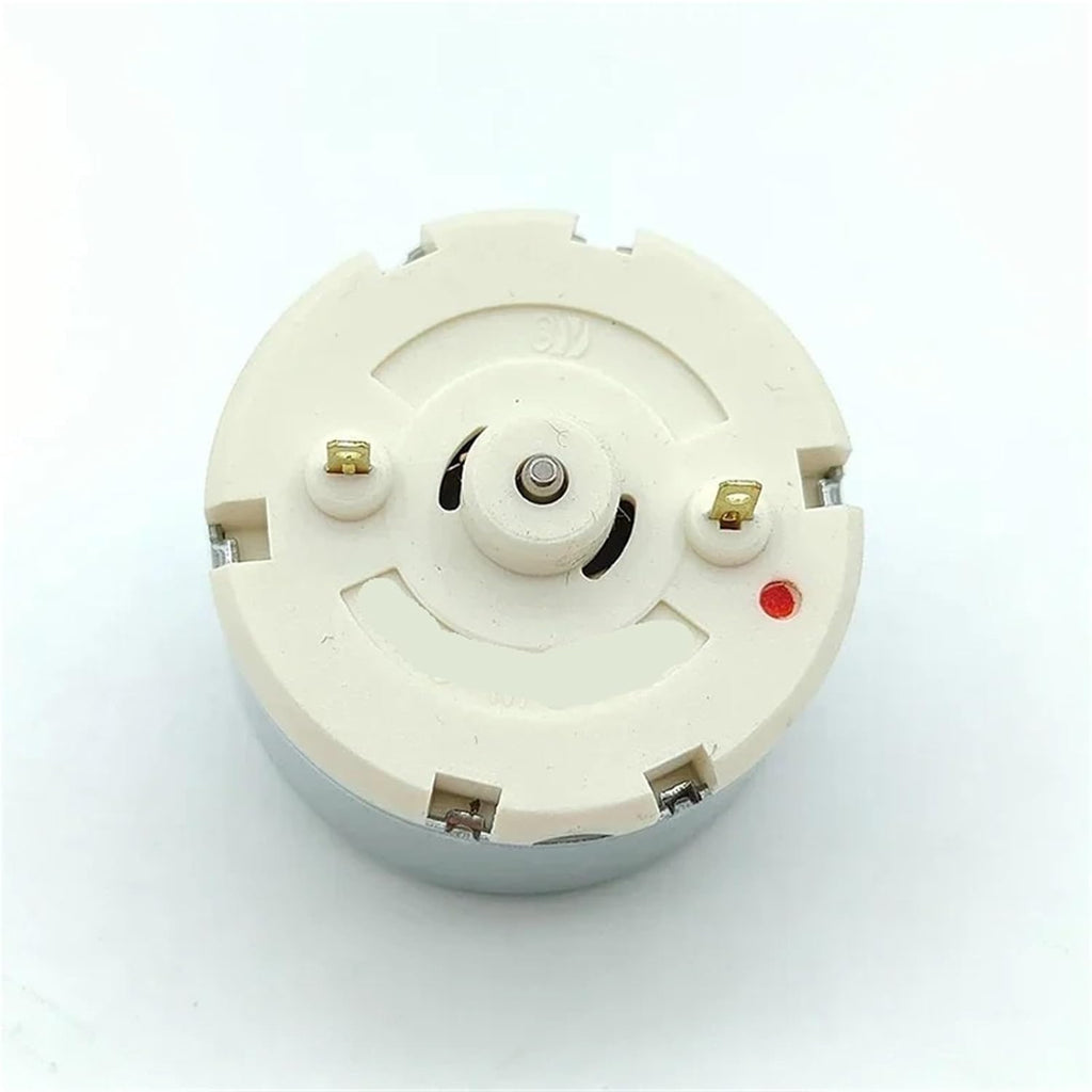 1pc Mini 500 Motor Standard RC500-KN/12500 6V 9V 12V 5800RPM Micro 32mm Diameter Round Motor 11T Gear for Sweeper Robot