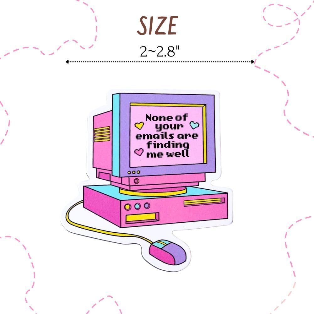 16PC Funny Work Magnets Cute Meme Fun Hilarious Witty Sarcastic Decor Goose Duck Skeleton Decorative Animal Accessories Kitchen Magnet for Refrigerator Locker Office Gifts for Coworkers Friends