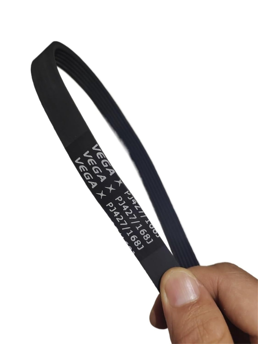 1pcs 168J PJ427 Poly Ribbed V-Belt Washing Machine Tumber Dryer Treadmill Motor Transimission Belt 4 5 6 7 8 9 10ribs(5ribs)