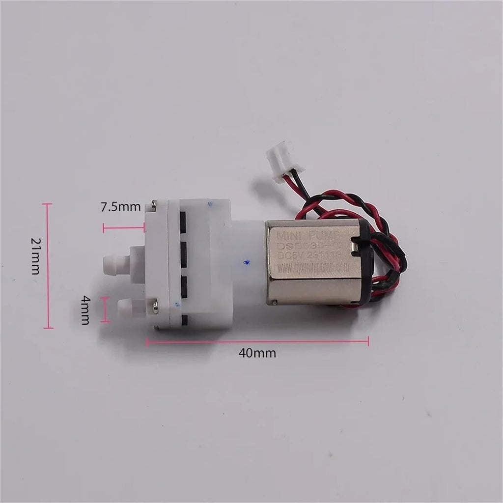 1pcs Micro 030 Motor Diaphragm Water Pump 3V 3.7V 5V 80mL/min Small Self-priming Suction Water Pump Liquid Pump For Sweeper Robot