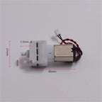 1pcs Micro 030 Motor Diaphragm Water Pump 3V 3.7V 5V 80mL/min Small Self-priming Suction Water Pump Liquid Pump For Sweeper Robot