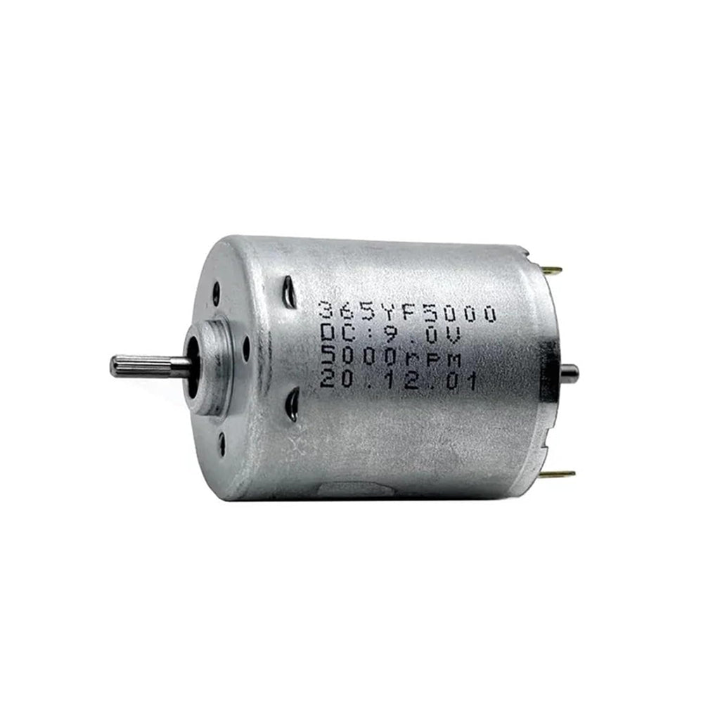 1pc Micro 365 Dual Shaft Motor RS-365 6V 9V 12V 14.4V 18V 24V 14200RPM Mini 28mm Electric Motor Knurled Shaft DIY Sweeper Robot