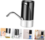1pc USB Rechargeable Drinking Water Pump Electric Water Dispenser for Bottles Easy to Use Practical Food-Grade Hose for Home and Office