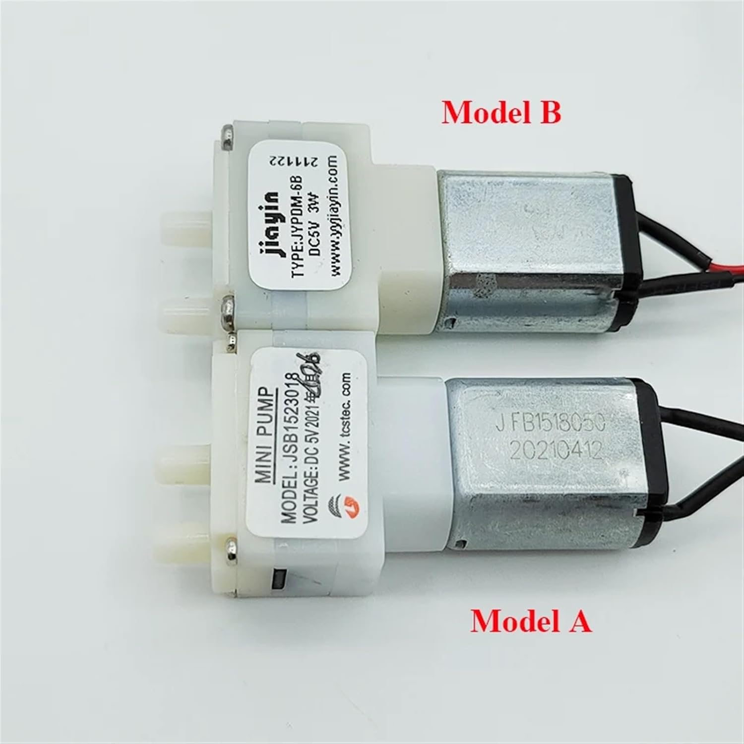 1PCS 5V 6V Small Mini 030 Motor Diaphragm Water Pump Micro Self-priming Suction Water Pump DIY Home Sweeping Robot(Model B)