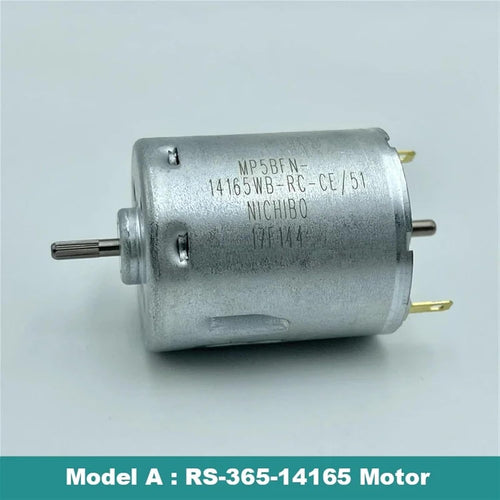 10PCS RS-365 Dual Shaft Electric Motor DC 6V 12V 18V 24V 28mm Round Motor for Sweeper Robot Vacuum Cleaner Hair Dryer