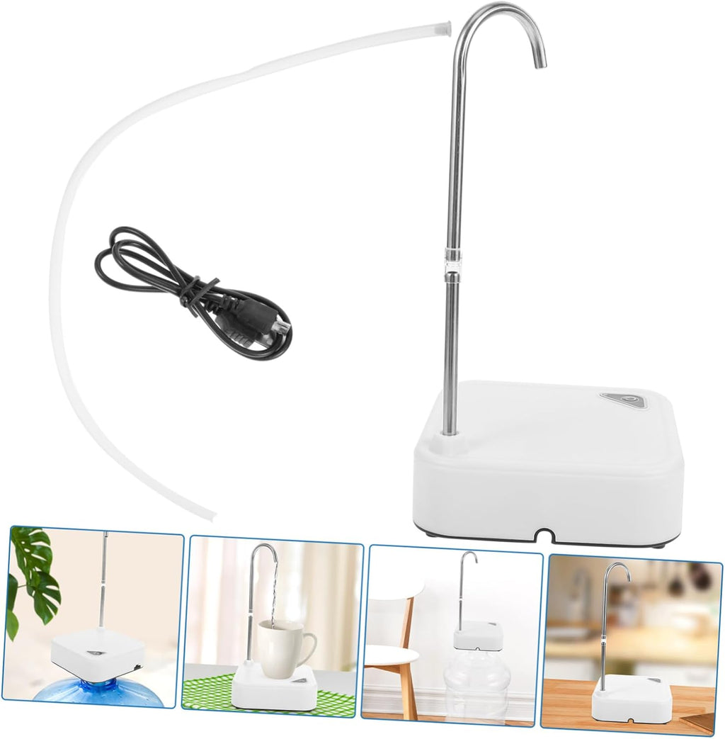 1pcs Electric Charging Water Pump Dispenser Portable Desktop Water Dispenser for Home Office and School