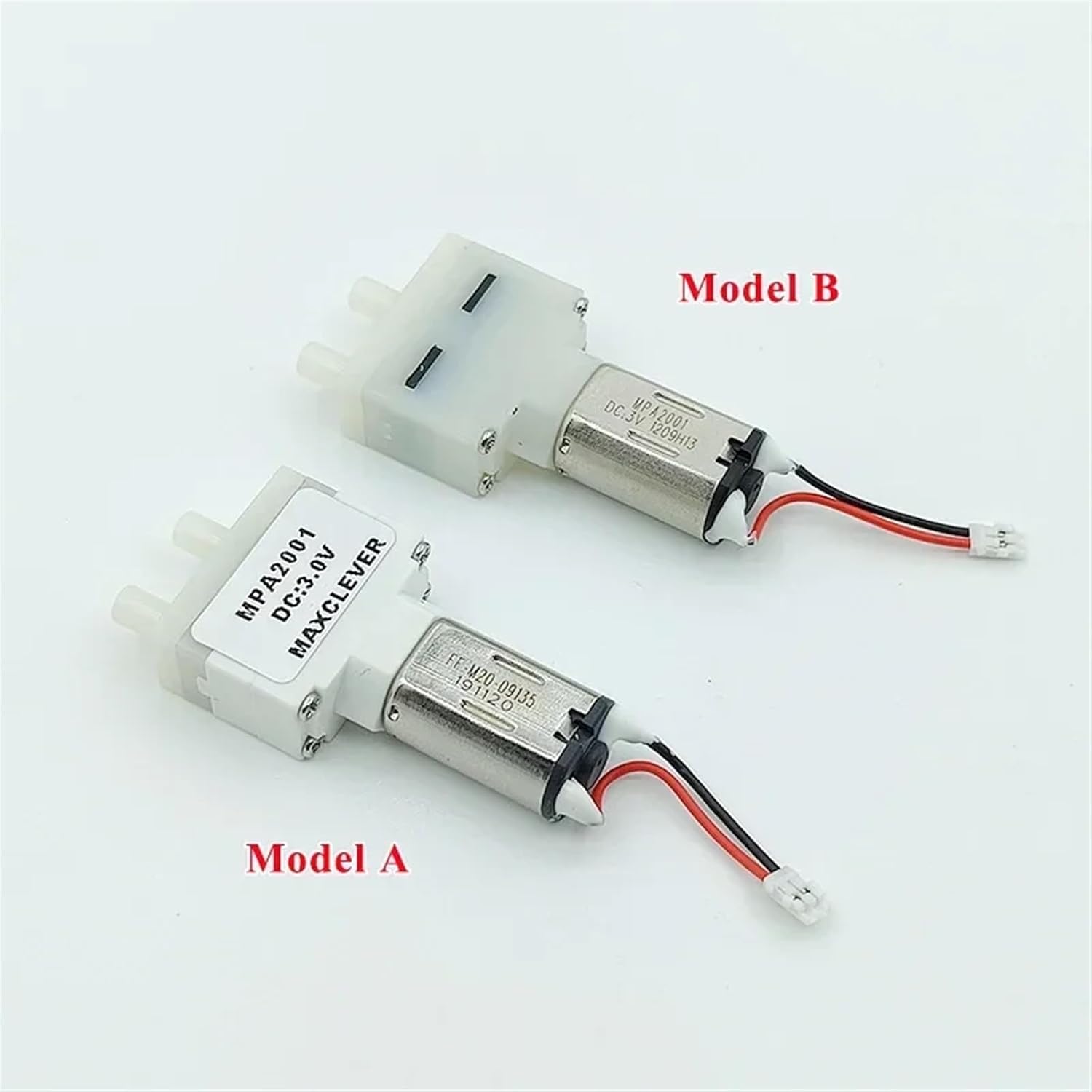 1PC MPA2001 M20 Water Pump DC 3V Small Diaphragm Self priming Water Suction Pump Low Flow for Home Sweeping Robot(Model B)