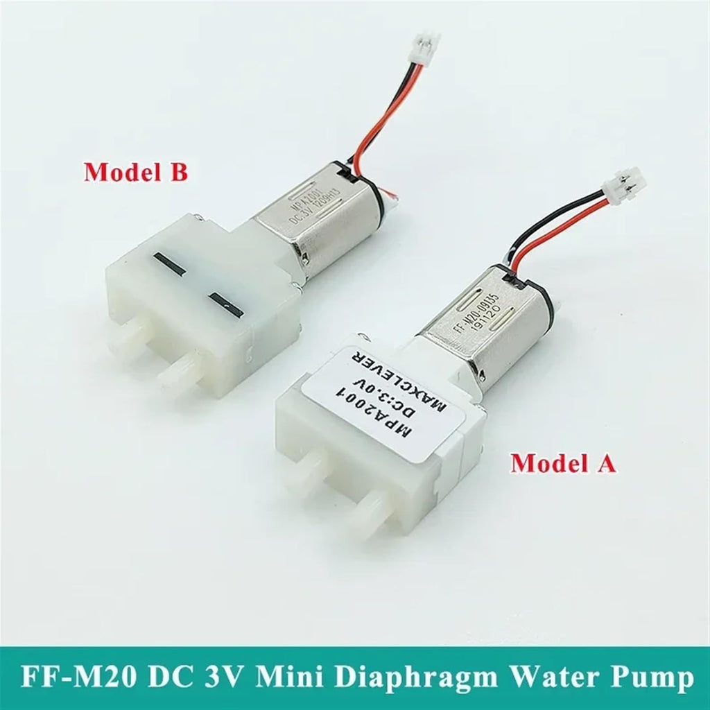 1PC MPA2001 M20 Water Pump DC 3V Small Diaphragm Self priming Water Suction Pump Low Flow for Home Sweeping Robot(Model B)