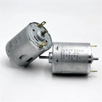 1pc Micro 365 Dual Shaft Motor RS-365 6V 9V 12V 14.4V 18V 24V 14200RPM Mini 28mm Electric Motor Knurled Shaft DIY Sweeper Robot
