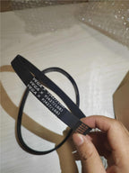 1pcs 168J PJ427 Poly Ribbed V-Belt Washing Machine Tumber Dryer Treadmill Motor Transimission Belt 4 5 6 7 8 9 10ribs(5ribs)