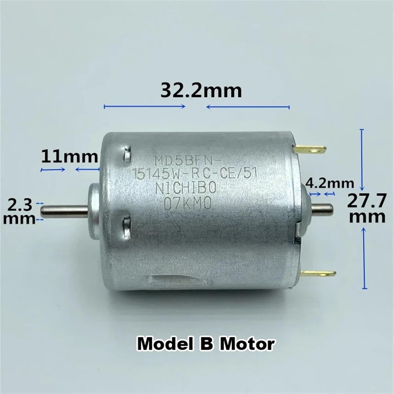 10PCS RS-365 Dual Shaft Electric Motor DC 6V 12V 18V 24V 28mm Round Motor for Sweeper Robot Vacuum Cleaner Hair Dryer
