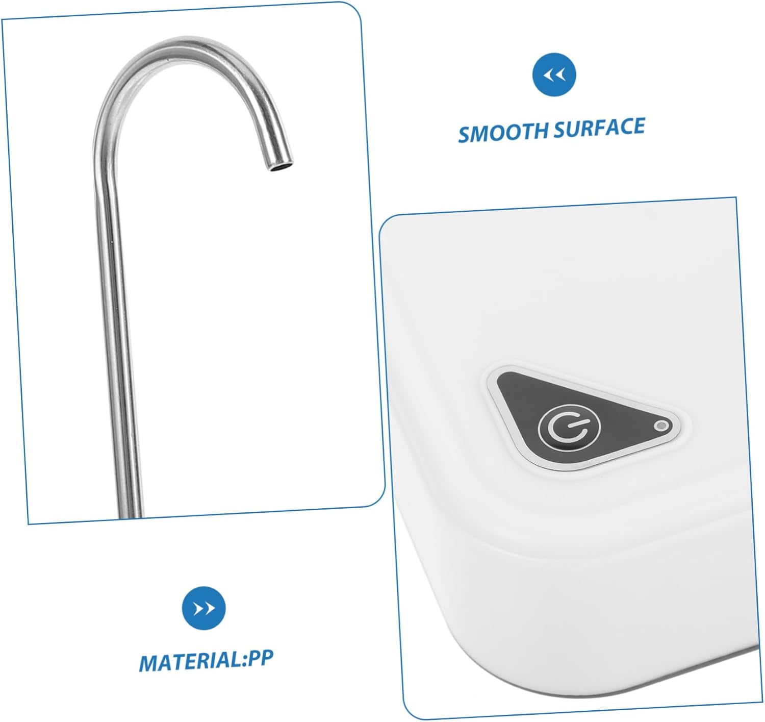 1pcs Electric Water Dispenser Pump for Bottles Smart Desktop Water Pump Automatic Hydration for Home Office School Material Quick Dispensing System