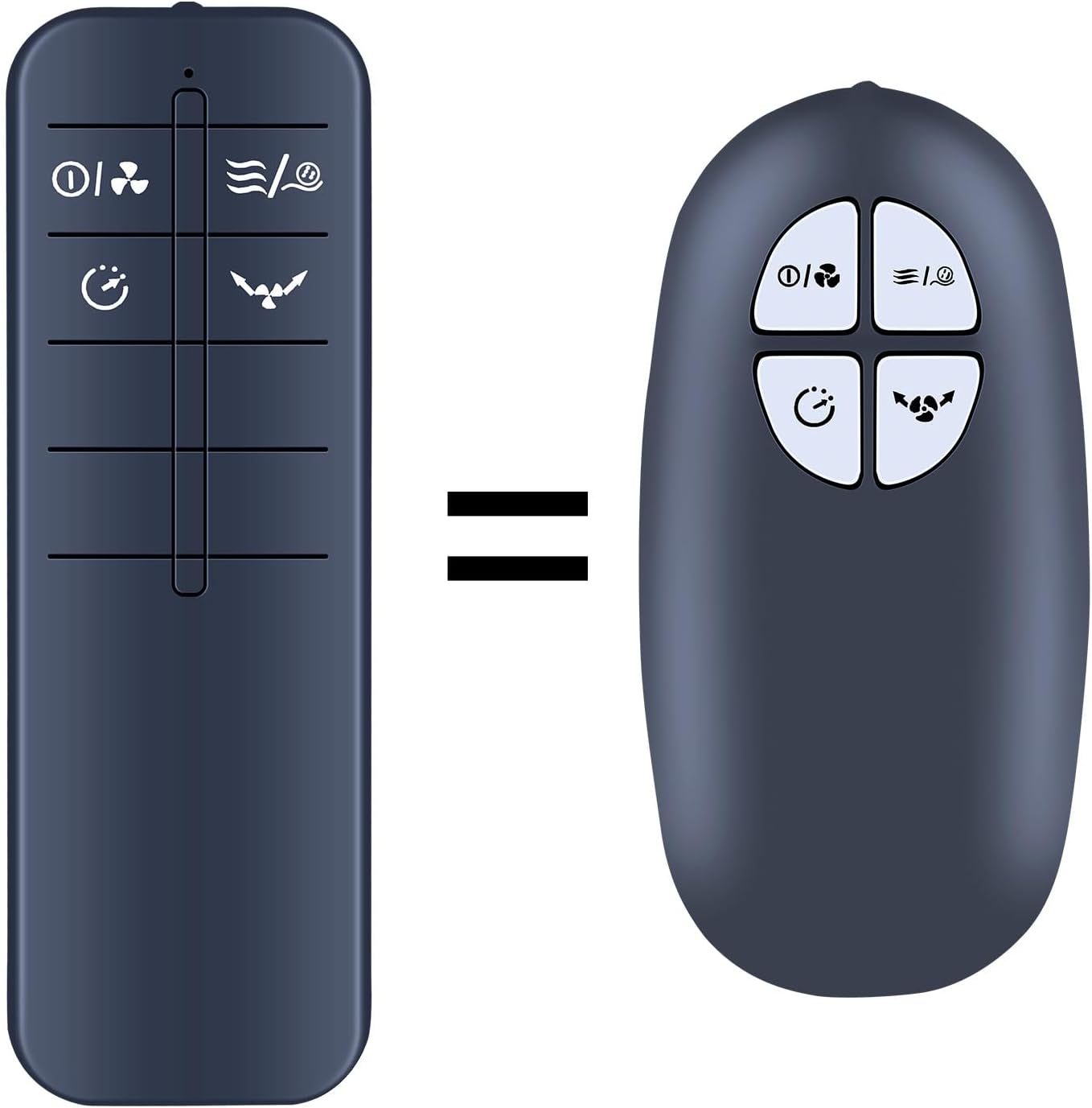 15VX2R03 New Replacement Remote Control fit for Holmes Tower Fan, 4 Button Fan Remote for 191495-000-000 HT38R HT38RB2 HTF3610AR HTF3606AR-BWM HT38R-U