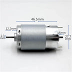 1pc Dual 2.3mm Shaft Micro 390 Motor RS-390PH-22145 12V 14.4V 18V 24V 10300RPM Mini 28mm Electric Motor DIY Toy Sweeper Robot
