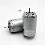 1pc RS-395-2656 Micro 395 Motor Dual 2.3mm Shaft 12V 14.4V 18V 24V 13500RPM Mini 28mm Electric Motor DIY Sweeper Robot Toy Model