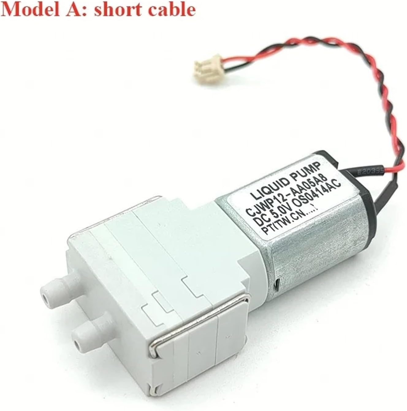 1pc CJWP12 Micro 030 Diaphragm Water Pump 3V 3.7V 5V Mini Self-priming Suction Water Pump Liquid Pump DIY Sweeper Robot(Model B)