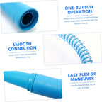 1pc Vacuum Extension Hose Cleaning Tube for Washing Machine and Dryer and Easy to Install Dust Removal and Corner Cleaning
