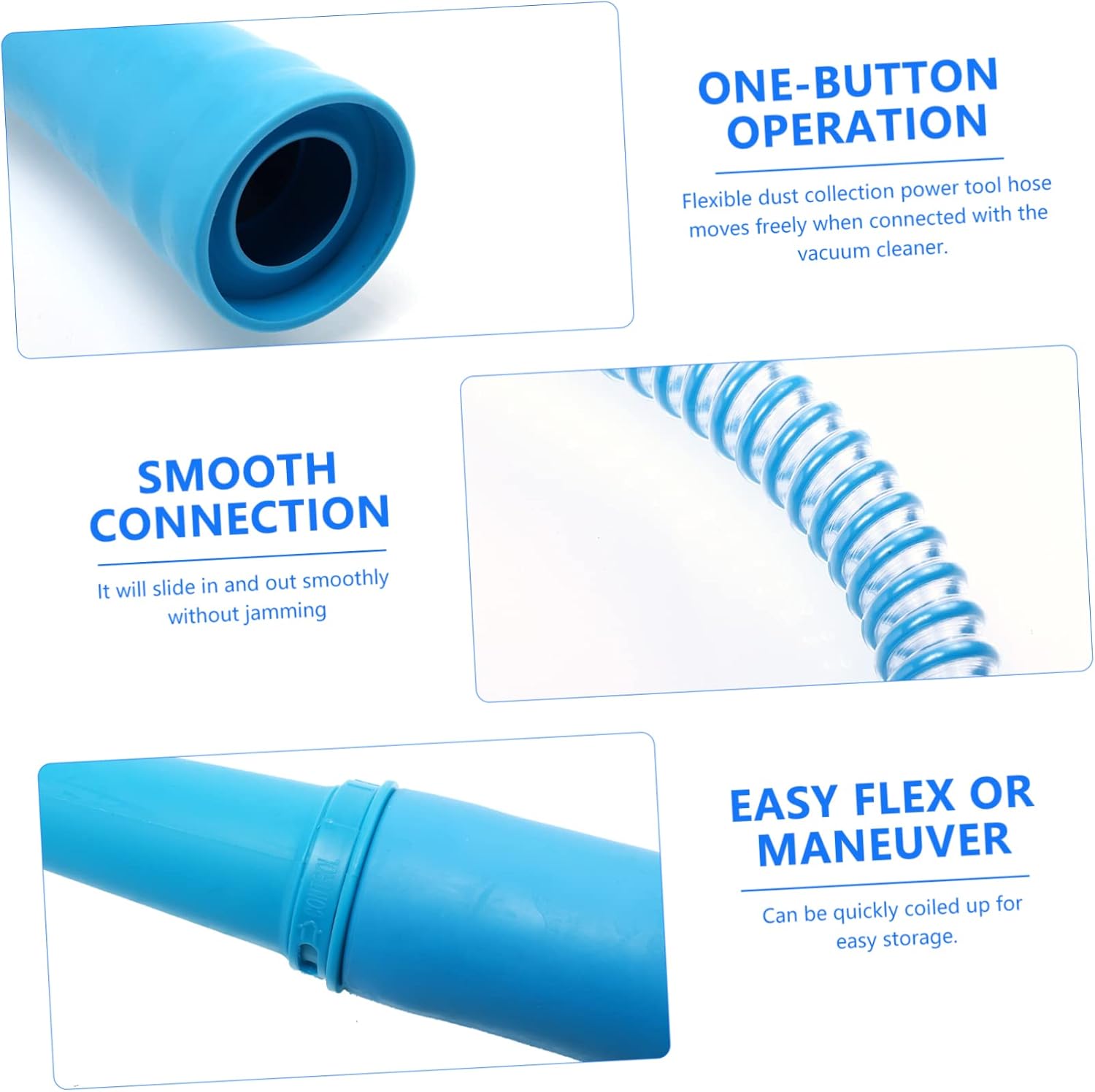 1pc Vacuum Extension Hose Cleaning Tube for Washing Machine and Dryer and Easy to Install Dust Removal and Corner Cleaning