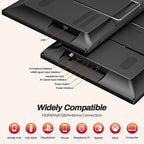 19.5" HD Portable TV with Antenna, 8000mAh Built-in Powered Operated TV for Indoor Outdoor, Rechargeable Small T V with HDMI/USB/AV Input, for Camping, Kitchen, RV, Patio, Truck, Home