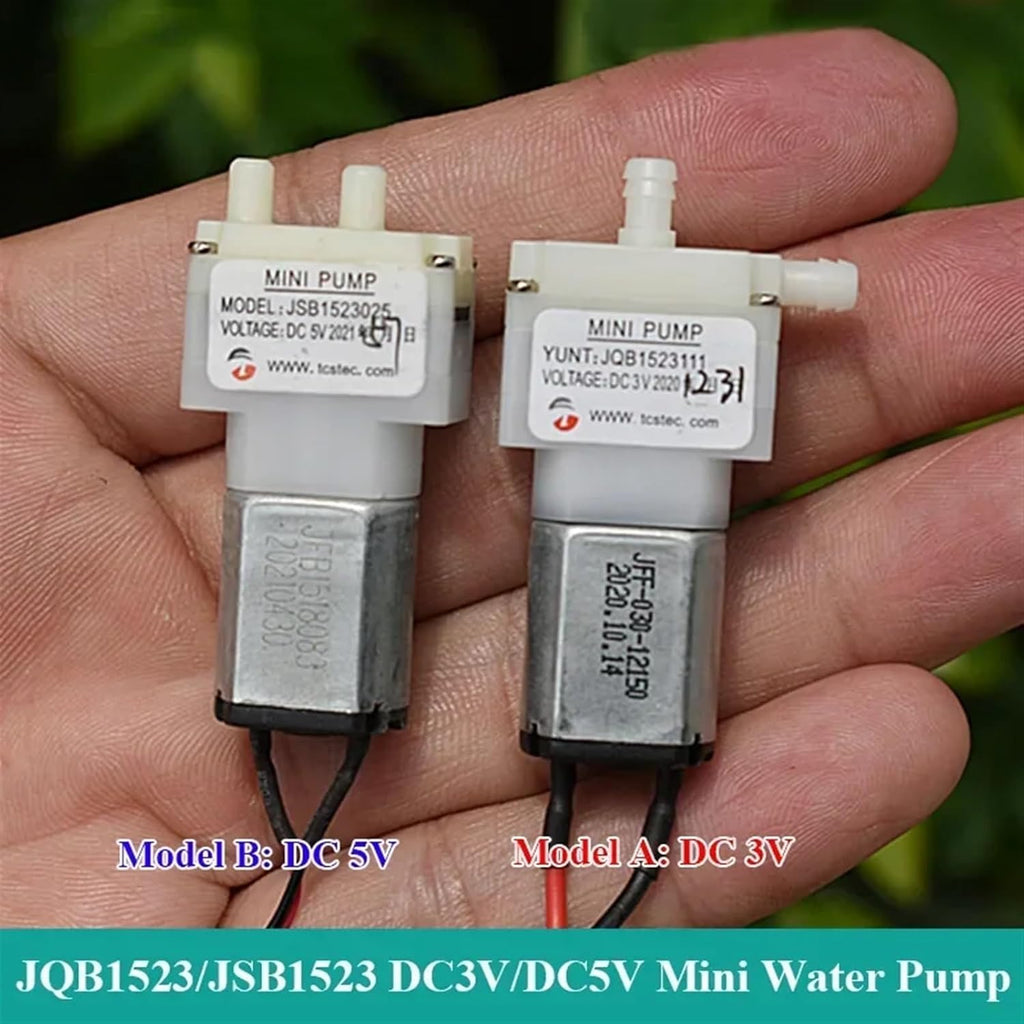 1PCS JQB1523 / JSB1523 Water Pump DC 3V 5V 030 Diaphragm Self-priming Suction Pump DIY Sweeping Robot Home Cleaner(Model A JQB1523)