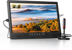 19.5" HD Portable TV with Antenna, 8000mAh Built-in Powered Operated TV for Indoor Outdoor, Rechargeable Small T V with HDMI/USB/AV Input, for Camping, Kitchen, RV, Patio, Truck, Home