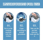 10 Pack Pet Hair Remover for Laundry, Reusable Pet Hair Catcher for Washing Machine, Wet and Dry Use Pet Lint Catcher, for Washer, Dryer, Bedding, Clothes